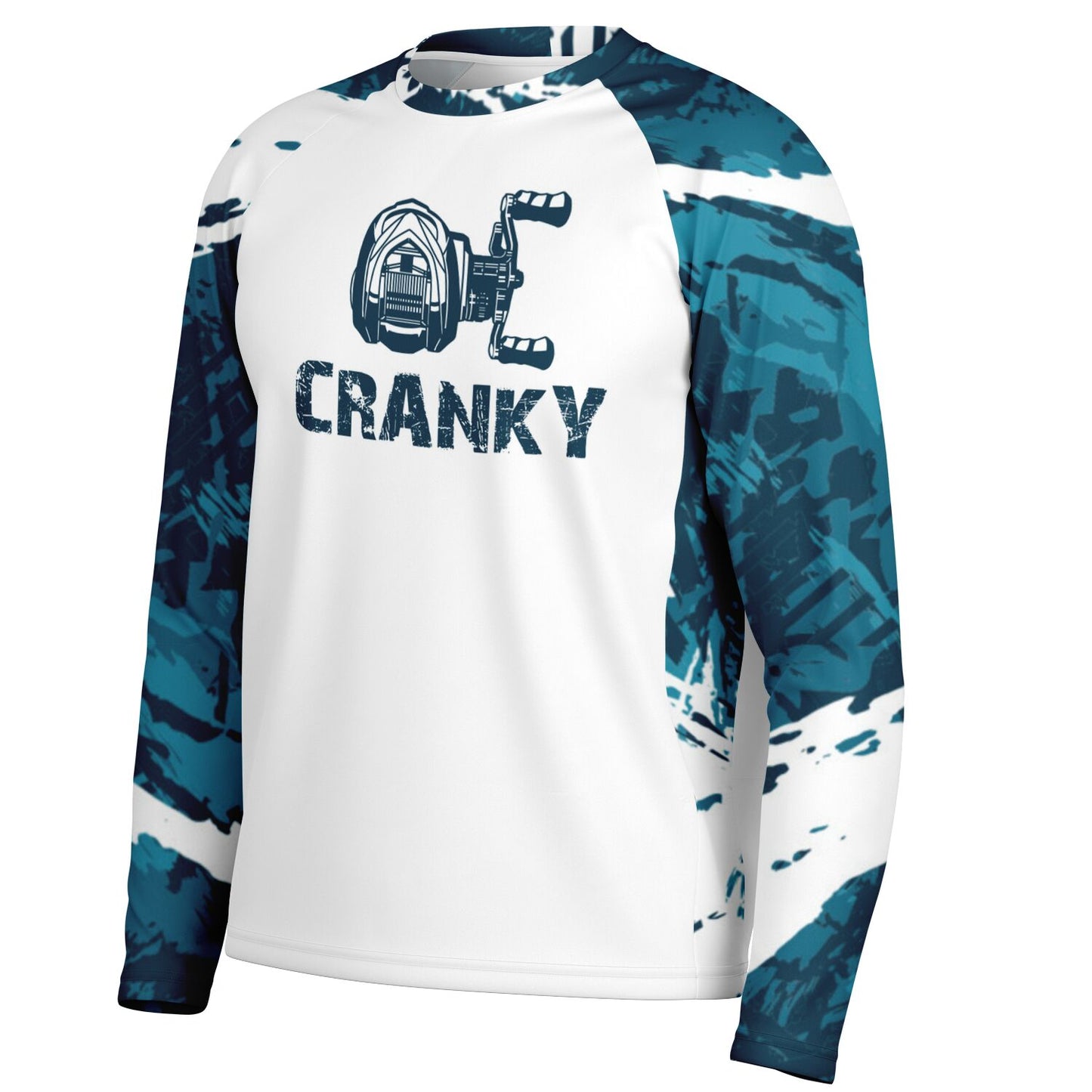 Cranky Baitcaster UPF40 Performance Fishing Long Sleeve T Shirt