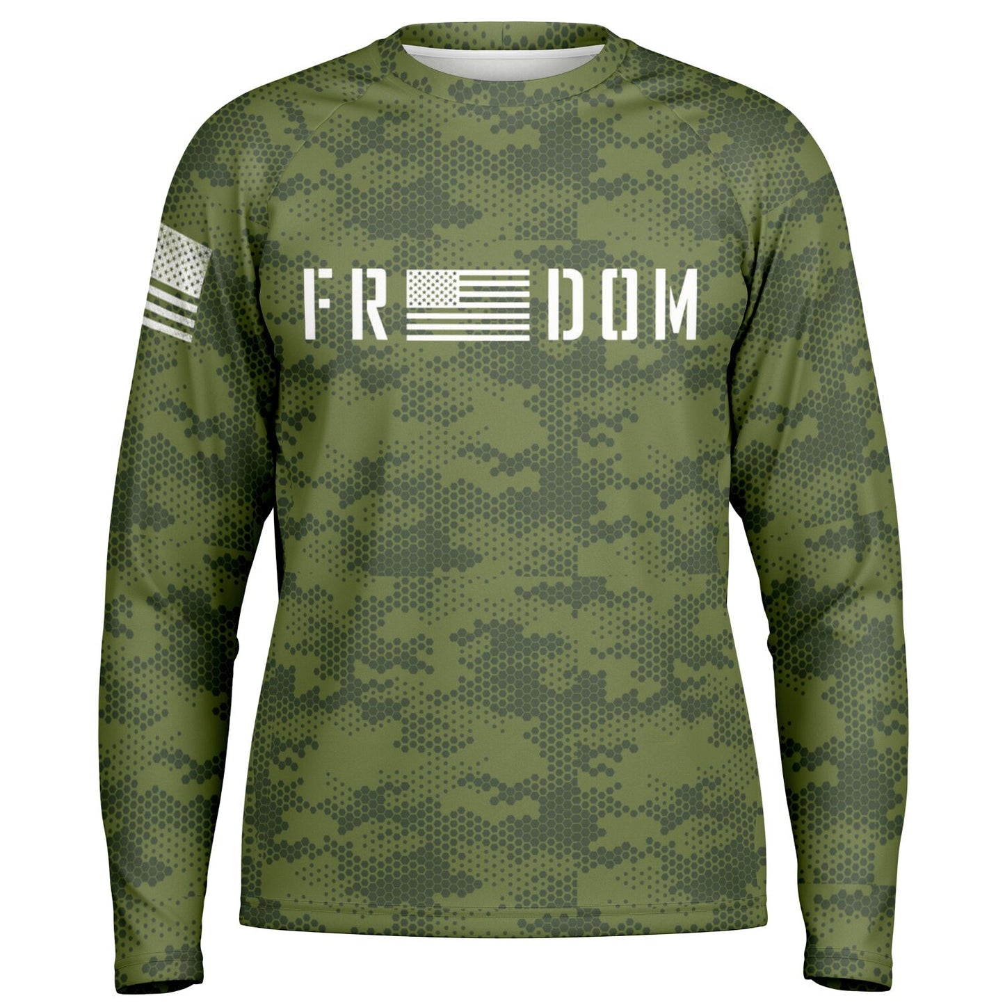 Freedom UPF40 Long Sleeve Patriotic Tee