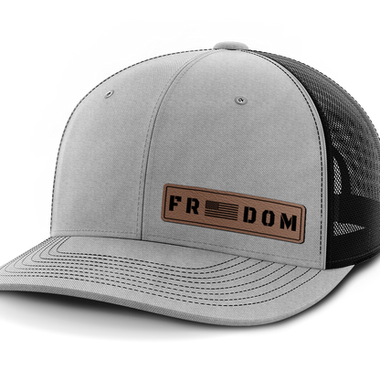 Freedom, Leather Patch Hat
