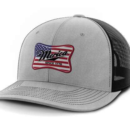 Merica, Leather Patch Hat