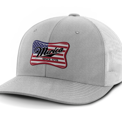 Merica, Leather Patch Hat