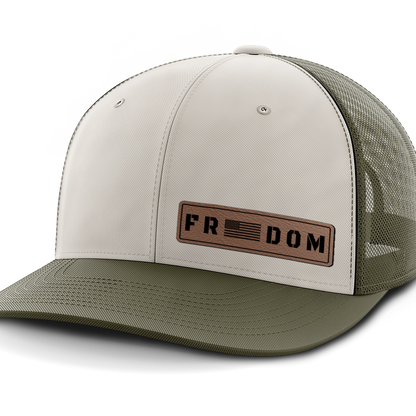 Freedom, Leather Patch Hat