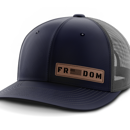 Freedom, Leather Patch Hat