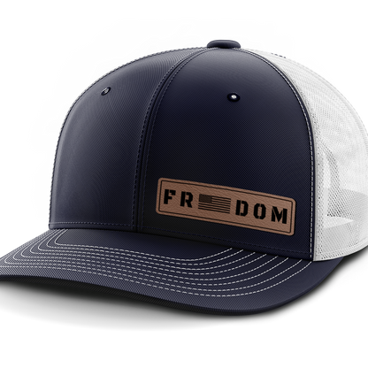 Freedom, Leather Patch Hat