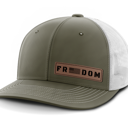 Freedom, Leather Patch Hat
