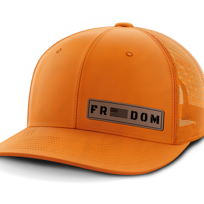 Freedom, Leather Patch Hat